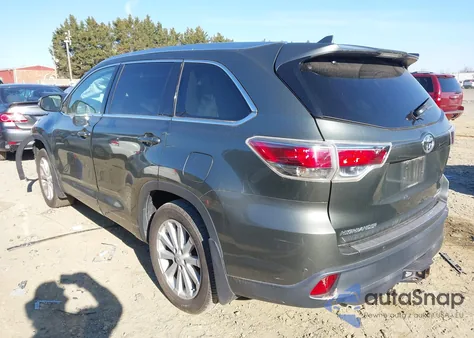 2015 Toyota Highlander Limited V6 из США, поврежденный, VIN 5TDDKRFH1FS090830